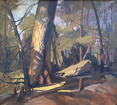 FREDERICK A. FRASER "FOX LAKE WOODLAND CATHEDRAL" c.1955