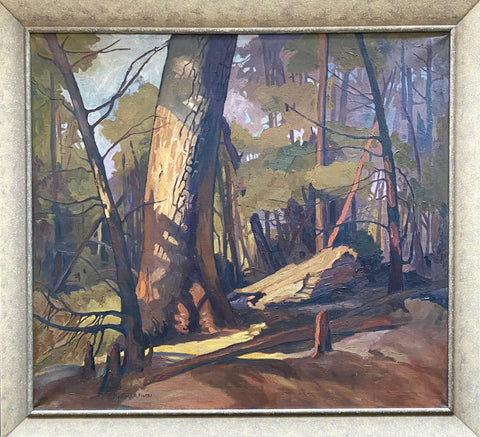 FREDERICK A. FRASER "FOX LAKE WOODLAND CATHEDRAL" c.1955