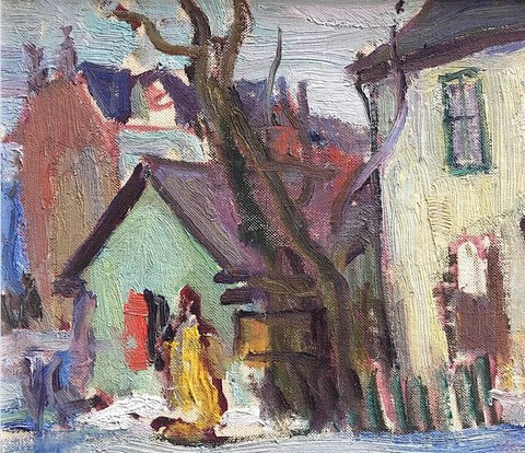 GEORGE ALFRED PAGINTON "OLD HOUSES IN TORONTO" 1940