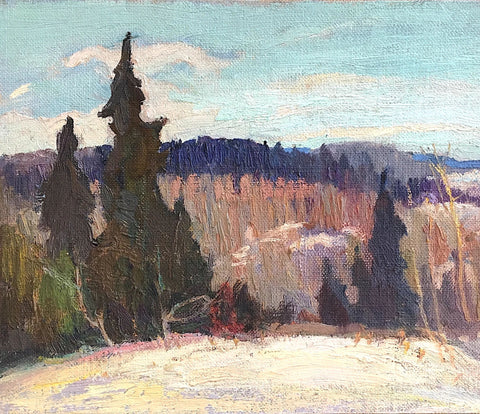 GEORGE ALFRED PAGINTON "TYPICAL NORTHERN ONTARIO" CIRCA 1930
