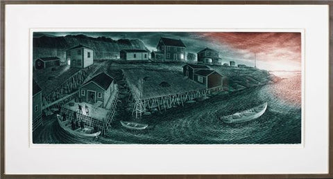 DAVID BLACKWOOD "GRANDA GLOVER'S PLACE ON BRAGG'S ISLAND" 2002