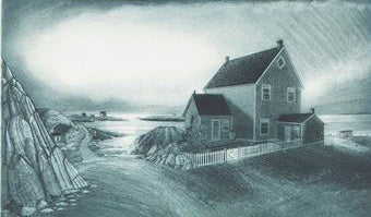DAVID BLACKWOOD "MOLLY GLOVER ON BRAGG'S ISLAND" 1997