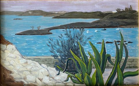 JOHN GOODWIN LYMAN "HINSON'S ISLAND, BERMUDA" c.1958