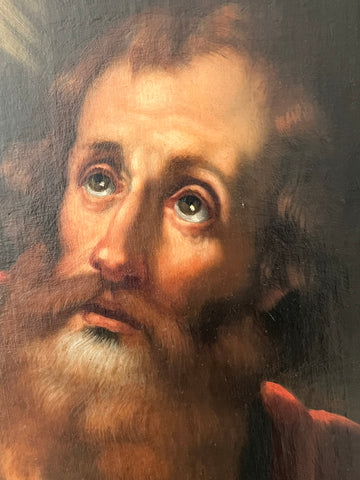 ITALIAN SCHOOL "SAINT JOHN THE EVANGELIST" 17th CENTURY