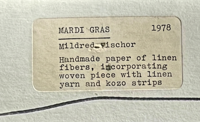 MILDRED FISCHER "MARDI GRAS" 1978