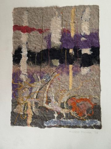 MILDRED FISCHER "RAIN FOREST" 1978