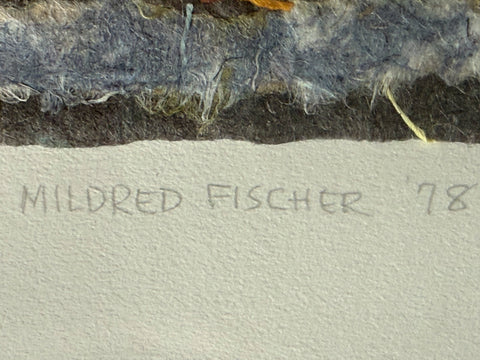 MILDRED FISCHER "RAIN FOREST" 1978