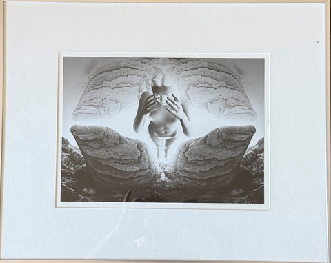 JERRY NORMAN UELSMANN "ROCK ANGEL" 1972
