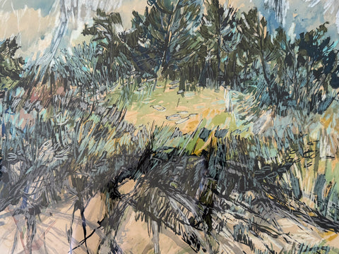 CLAIRE SHONIKER, "HILLSIDE, UPTER GROVE"
