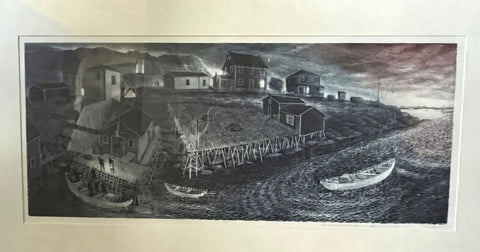 DAVID BLACKWOOD "GRANDA GLOVER'S PLACE ON BRAGG'S ISLAND" 2002
