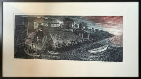 DAVID BLACKWOOD "GRANDA GLOVER'S PLACE ON BRAGG'S ISLAND" 2002
