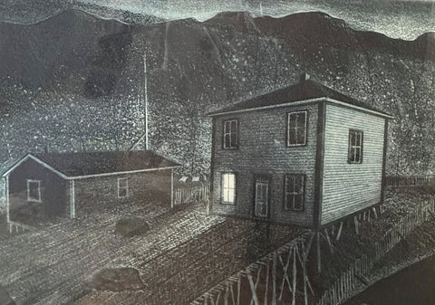 DAVID BLACKWOOD "GRANDA GLOVER'S PLACE ON BRAGG'S ISLAND" 2002