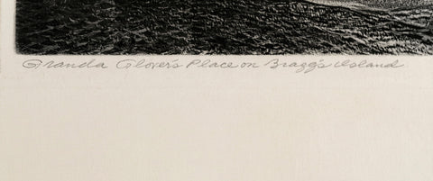 DAVID BLACKWOOD "GRANDA GLOVER'S PLACE ON BRAGG'S ISLAND" 2002