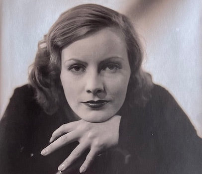 EDWARD STEICHEN "GRETA GARBO, HOLLYWOOD, AUG. 1928" LATER PRINT