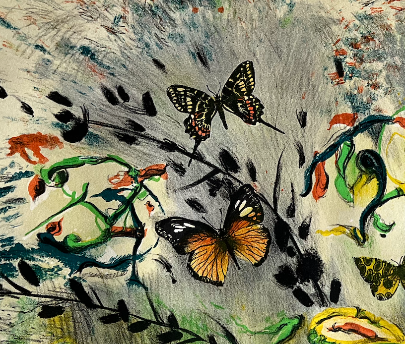 SALVADOR DALI "LES FLEURS ET FRUITS" 131/250 1971