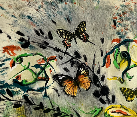 SALVADOR DALI "LES FLEURS ET FRUITS" 131/250 1971