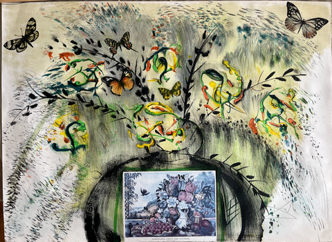 SALVADOR DALI "LES FLEURS ET FRUITS" 131/250 1971