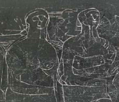 HENRY MOORE "FOUR STANDING WOMEN" 21/75 1974