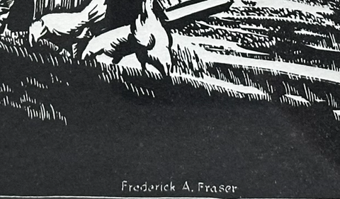 FREDERICK A. FRASER "CHICKEN LITTLE" c.1940