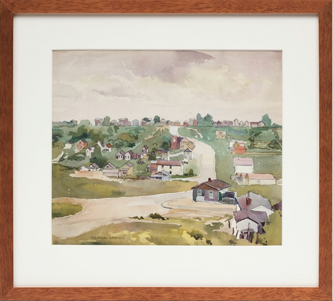 FREDERICK A. FRASER "UNTITLED (INGLEWOOD, ONTARIO)" c.1931