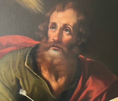 ITALIAN SCHOOL "SAINT JOHN THE EVANGELIST" 17th CENTURY