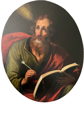 ITALIAN SCHOOL "SAINT JOHN THE EVANGELIST" 17th CENTURY