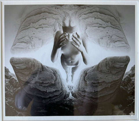 JERRY NORMAN UELSMANN "ROCK ANGEL" 1972