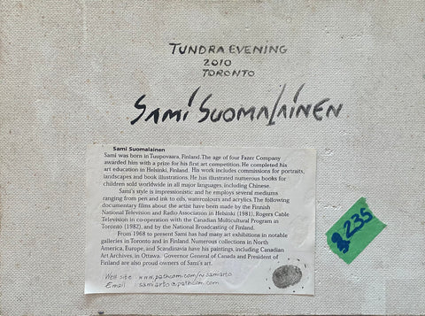 SAMI SUOMALAINEN "TUNDRA EVENING"