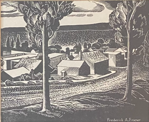FREDERICK A. FRASER "WIARTON, ONTARIO" c.1931