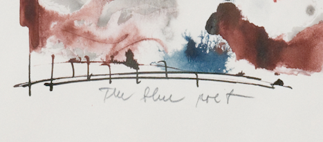 JAN PAULUS-MALY "THE BLUE POET" 1975
