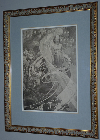 ALPHONSE MUCHA "LE PATER - LEAD US NOT INTO TEMPTATION BUT DELIVER US FROM EVIL" 1899