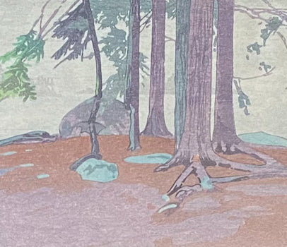 WALTER JOSEPH PHILLIPS "LAKE OF THE WOODS" 1927